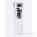 Double Walled Glass Tumbler Travel Mug